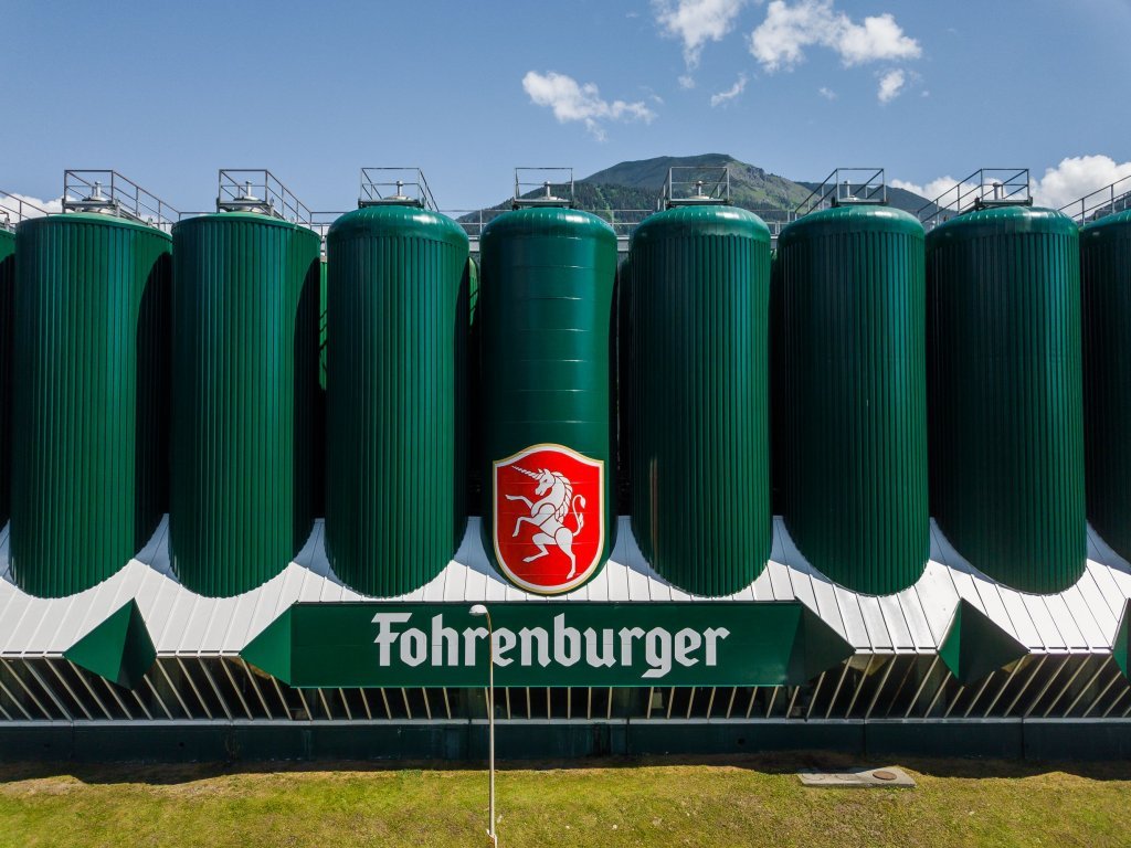 Fohrenburger Brauerei in Bludenz von aussen
